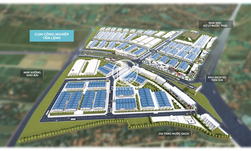 Phối cảnh CCN Yên Lệnh Hà Nam