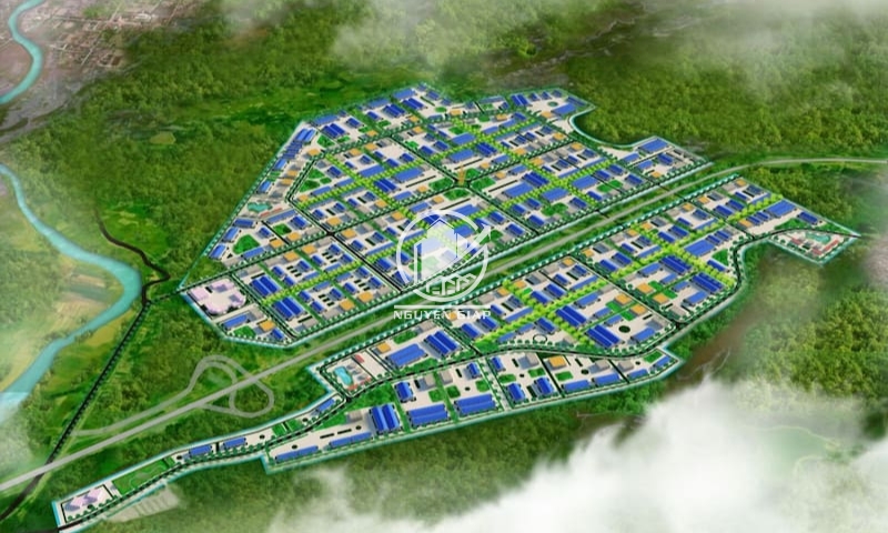 Mô hình 3D khu công nghiệp Nomura Hải Phòng