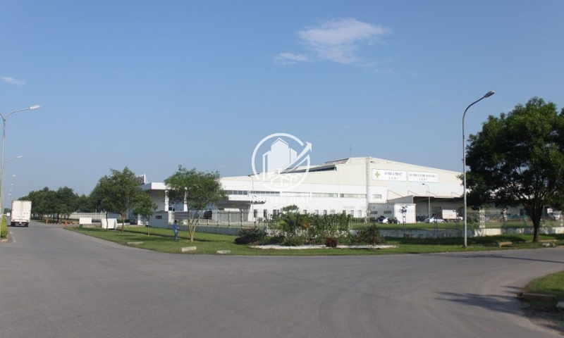 Cơ sở hạ tầng tại khu công nghiệp Nội Bài 