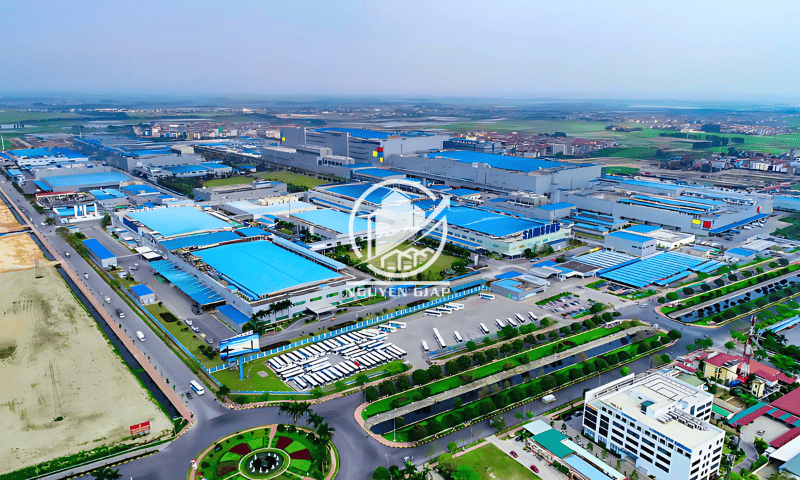 Hình ảnh tổng quan KCN Bắc Ninh