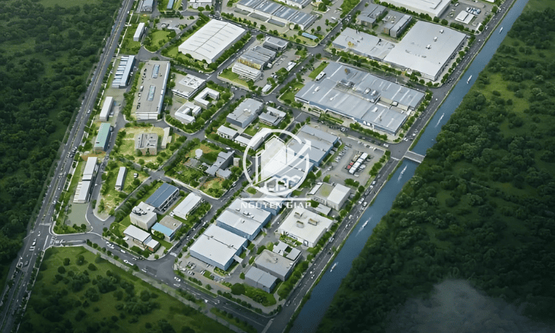 Hình ảnh 3D mô phòng CCN Đức Hiệp