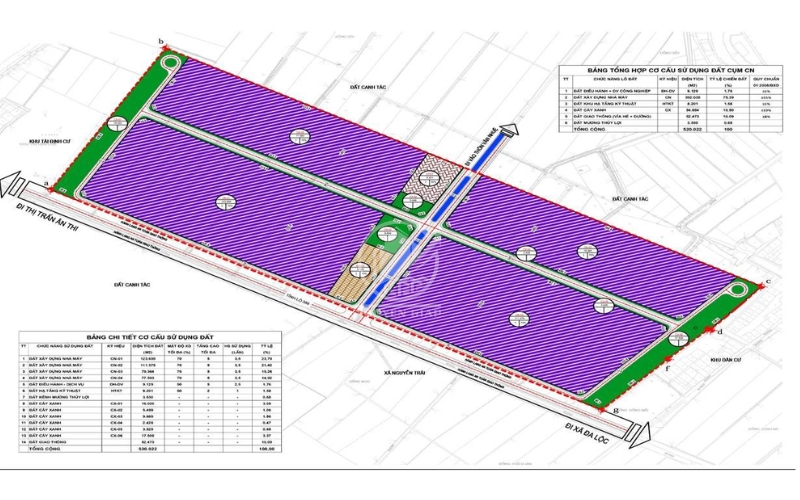 Vị trí địa lý chiến lược tại Cụm công nghiệp Văn Nhuệ Hưng Yên
