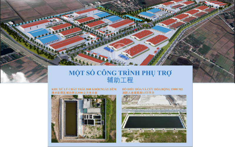 Cơ sở hạ tầng CCN An Ninh - Tiền Hải Thái Bình