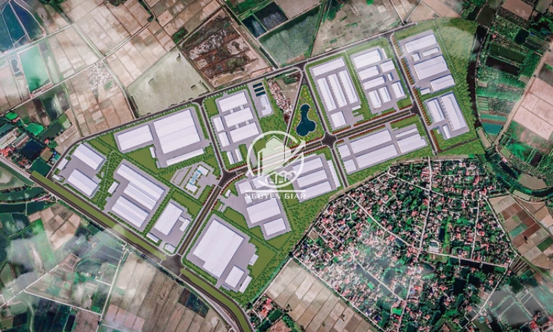 Vị trí địa lý thuận lợi tại cụm công nghiệp Nam Hà Thái Bình 