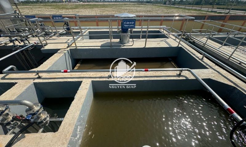 Trạm xử lý nước thải CCN Nam Hà
