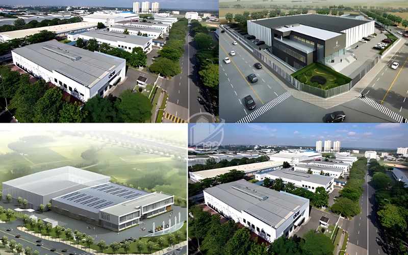 Cơ sở hạ tầng cụm công nghiệp Tân Chi 2