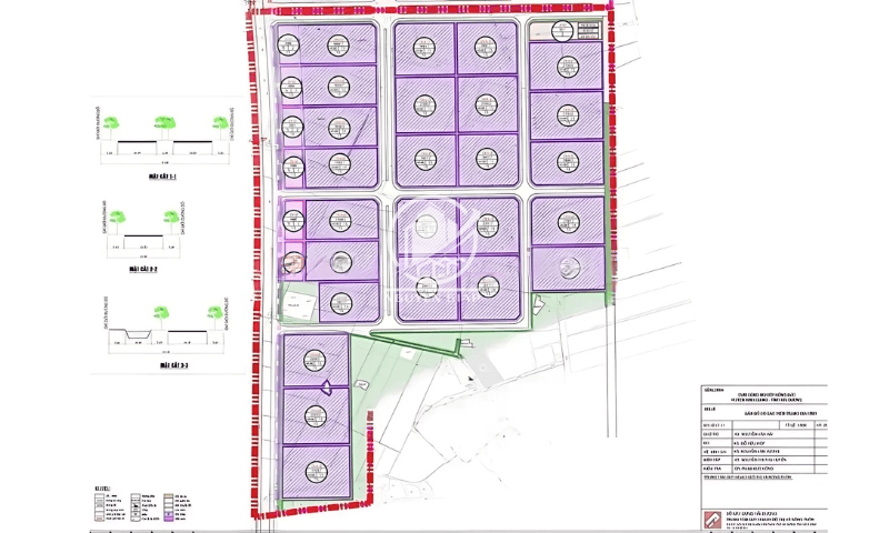 Sơ đồ mặt bằng cụm công nghiệp An Đức, Hải Dương