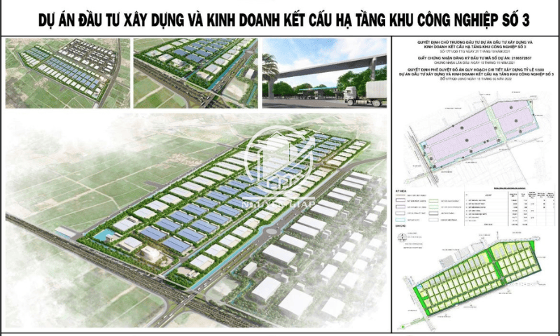 Chi tiết quy hoạch hạ tầng KCN số 3 Hưng Yên
