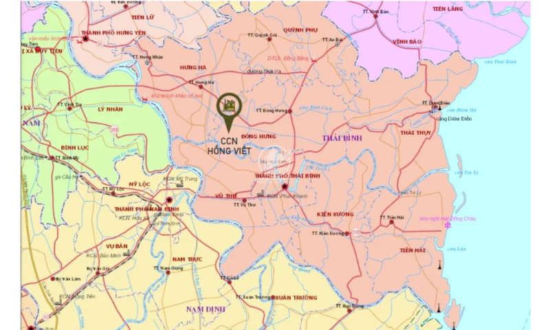 Cụm công nghiệp Hồng Việt Thái Bình