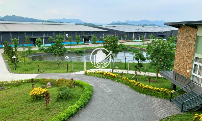 Khuôn viên CCN Thắng Quân