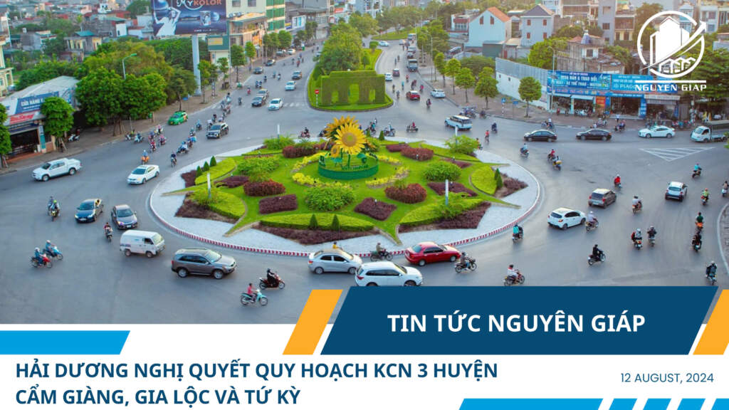 HĐND tỉnh Hải Dương sẽ quyết nghị về quy hoạch 3 khu công nghiệp ở Cẩm Giàng, Gia Lộc và Tứ Kỳ
