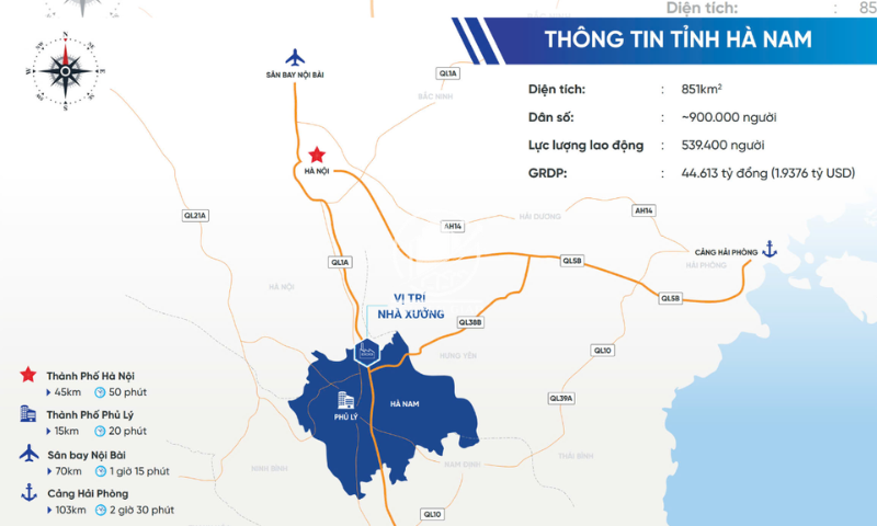 Hỉnh ảnh vị trí KCN Đồng Văn