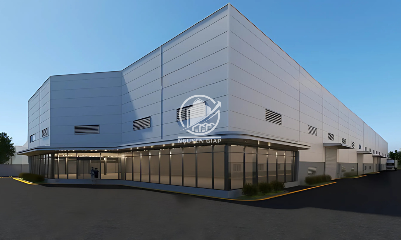 Hình ảnh mô phỏng 3D nhà xưởng KCN Đồng Văn, Hà Nam