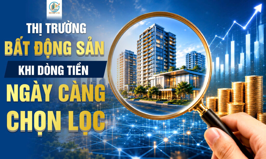 Thị trường bất động sản: Khi dòng tiền ngày càng chọn lọc